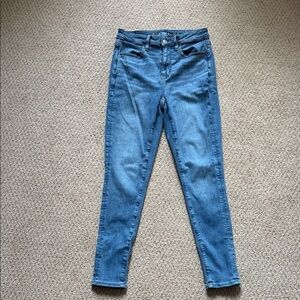 American Eagle Outfitters Blue Next Level Stretch Jeans